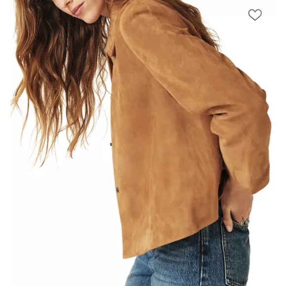 Ba&Sh Suede Collared Jacket Nwt size S - Picture 3 of 5
